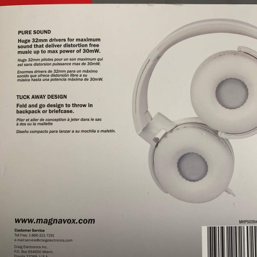 Studio Headphones (Folding) - Picture 2 of 2